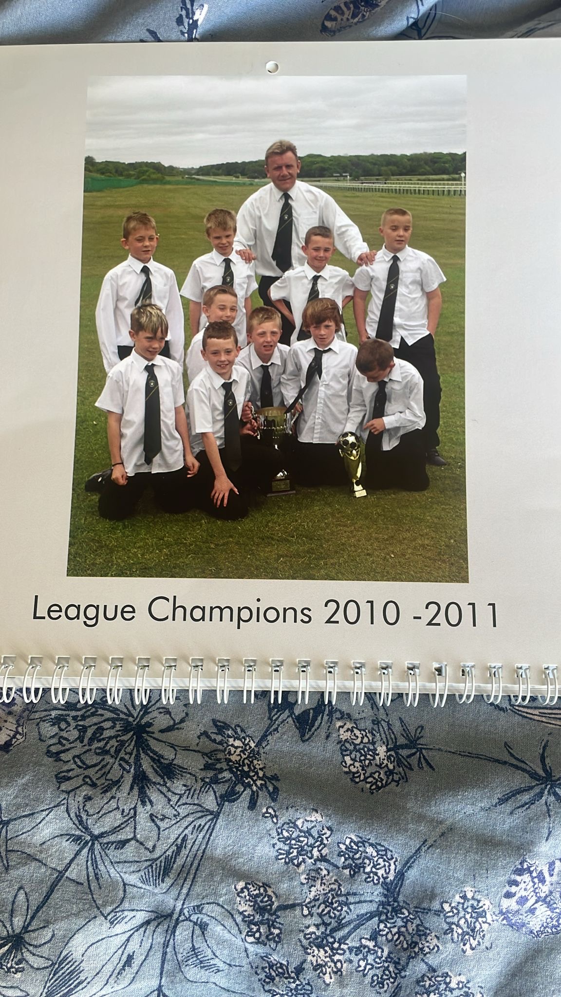 Couple of team photos of bowies son with Elliot Anderson/Wallsend boys. He’ll have to point out whose who 👍