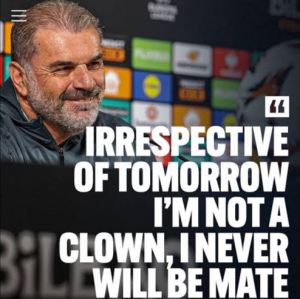 Liar liar pants on fire mate!!!